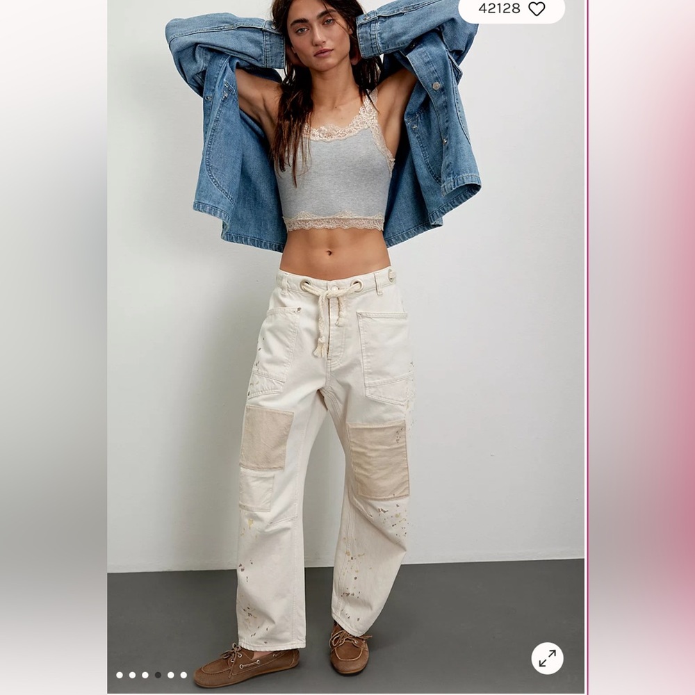 We The Free Moxie Pull-On Barrel
Jeans - Size 27